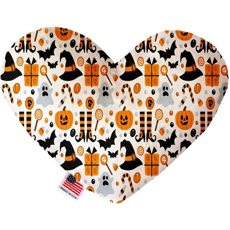 Mirage Pet Products Classic Halloween 8 in. Heart Dog Toy 1357-TYHT8